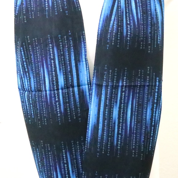 binary code scarf gift for her computer scientist - Picture 4 of 5